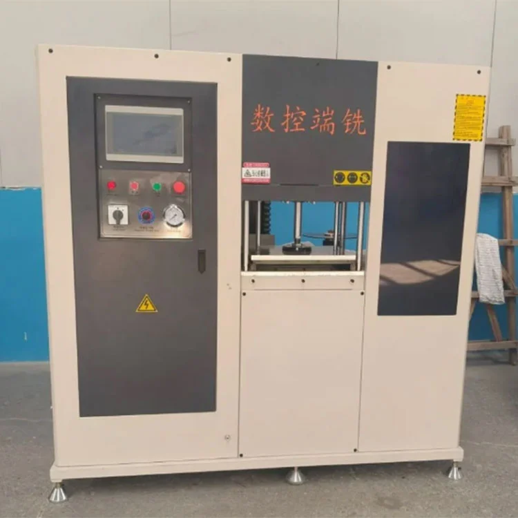 CNC servo koncové frézovacie zariadenie na výrobu jednotnej záclonovej steny